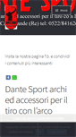 Mobile Screenshot of dantesport.it